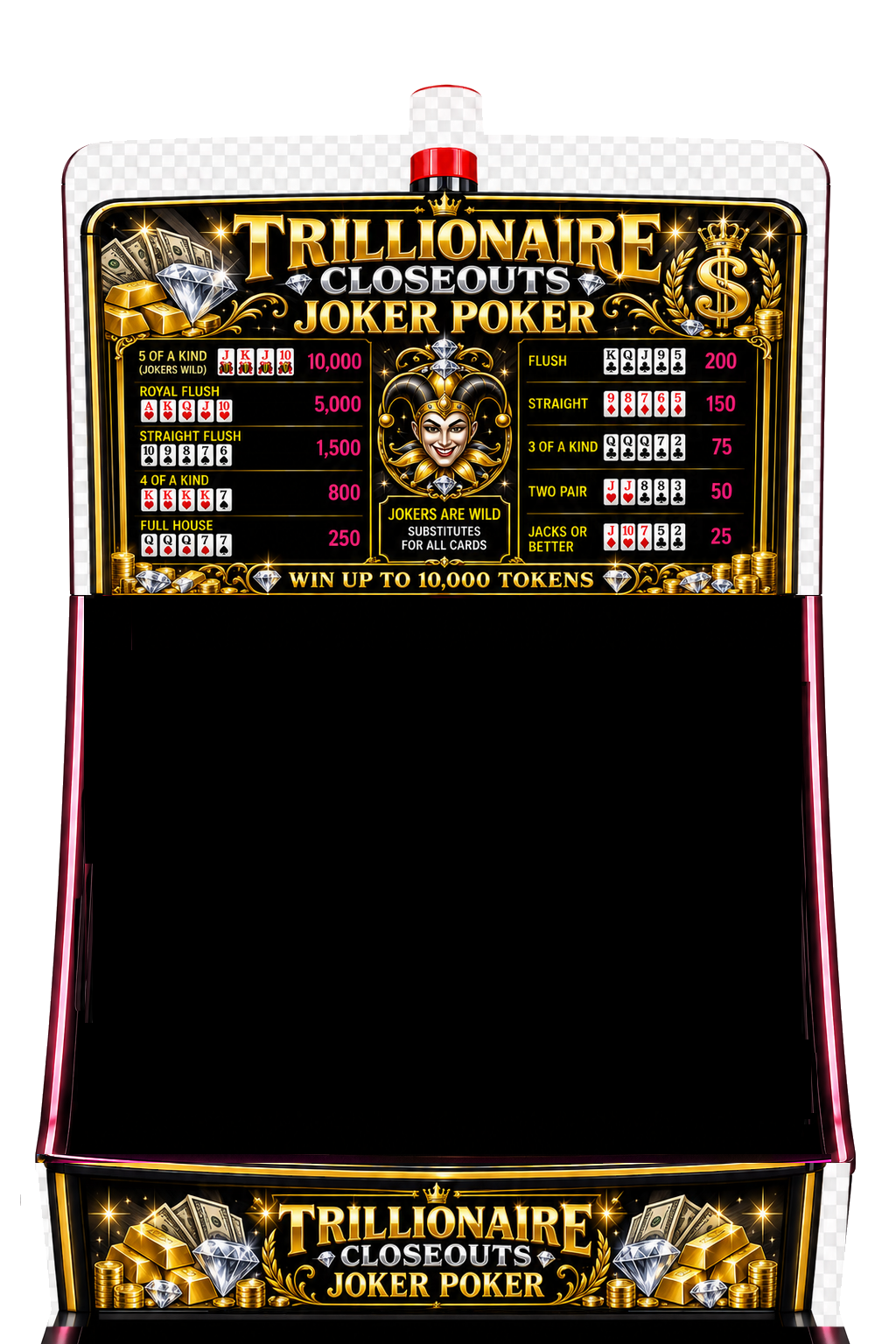 Trillionaire Closeouts JOKER POKER