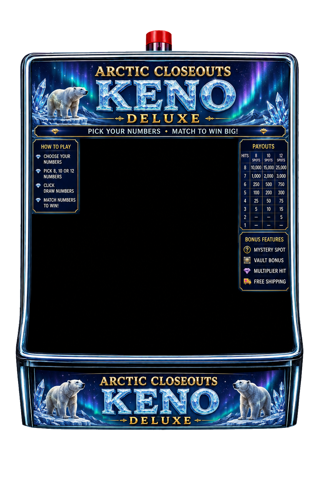 Arctic Closeouts KENO