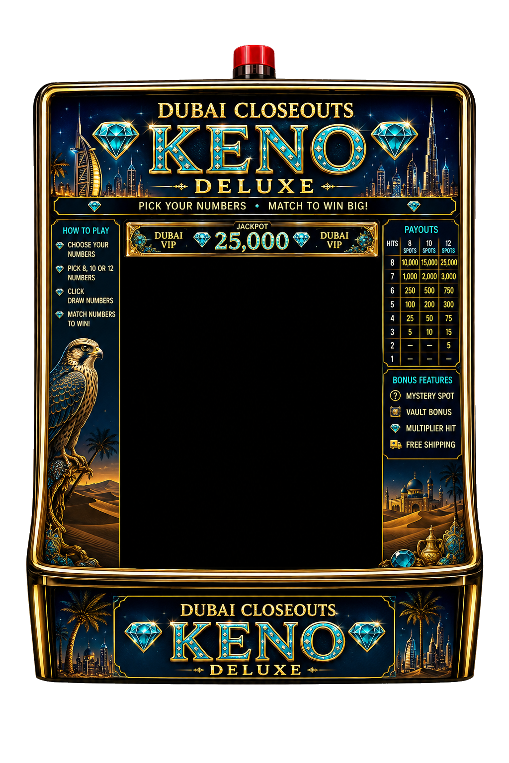 Dubai Closeouts KENO