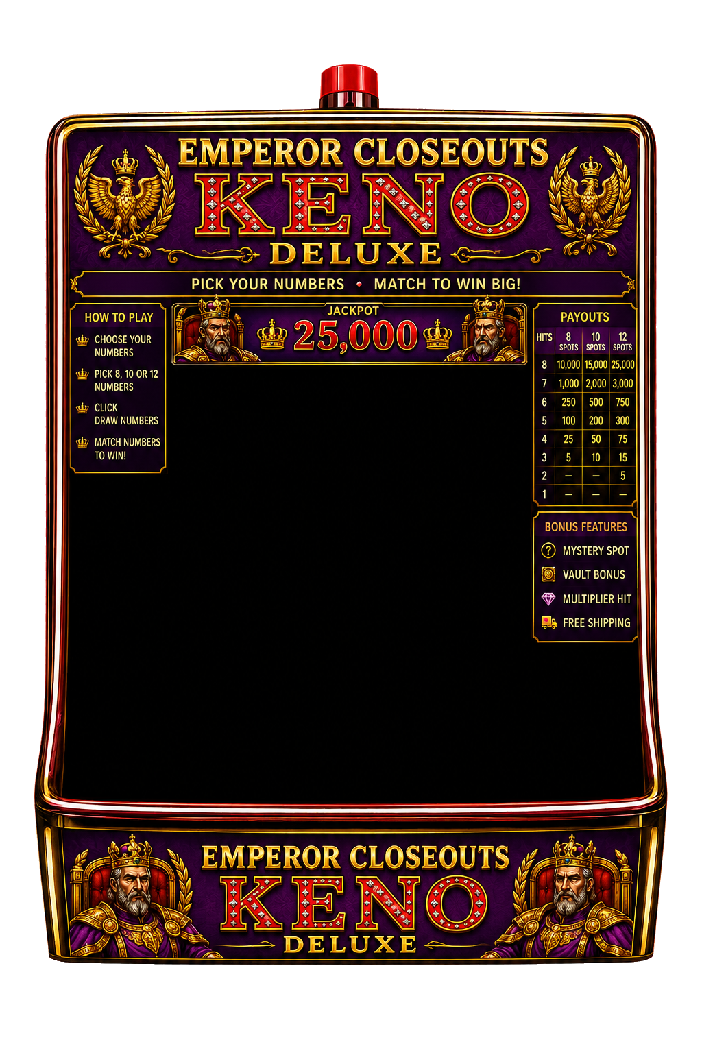 Dynastyking Closeouts KENO