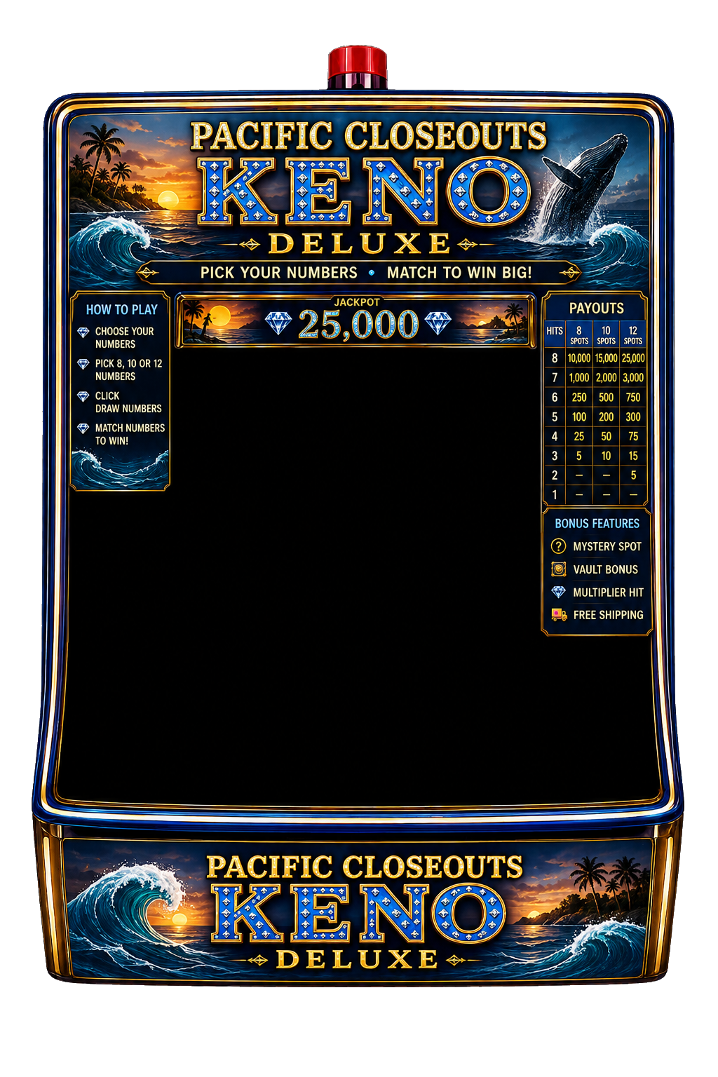 Pacific Closeouts KENO