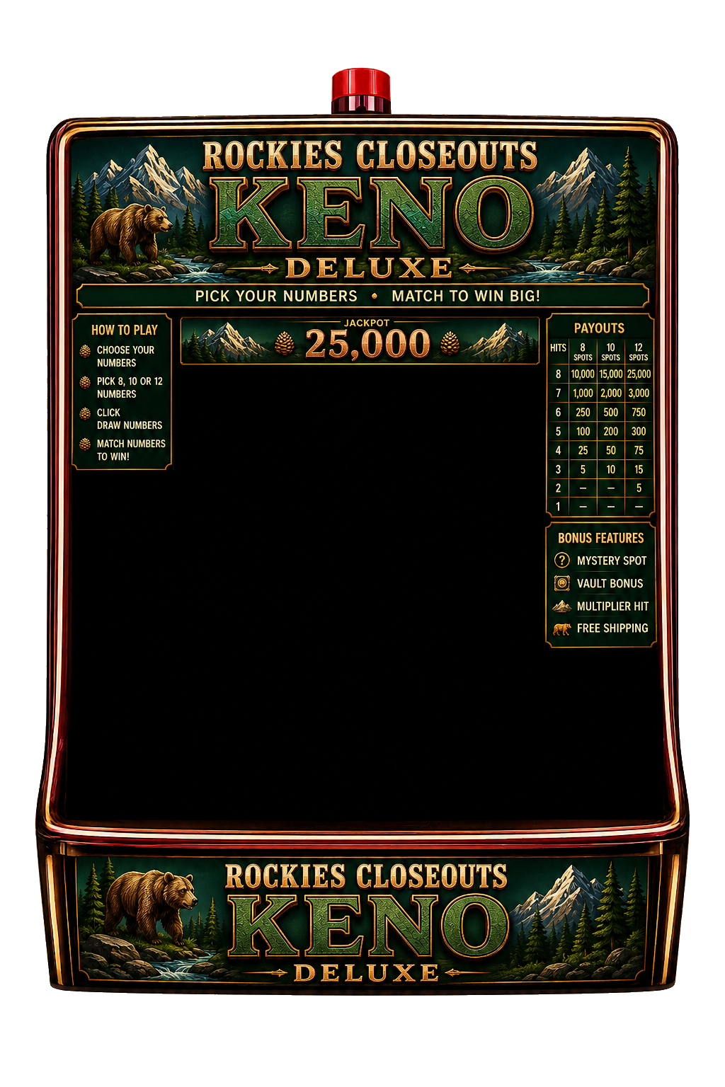 Rockies Closeouts KENO