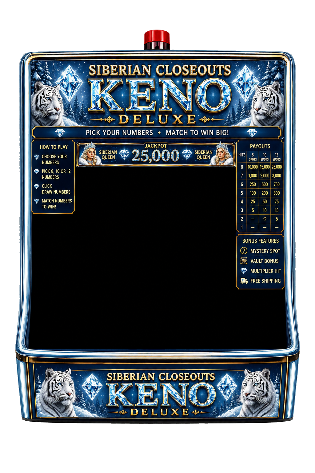 Siberian Closeouts KENO