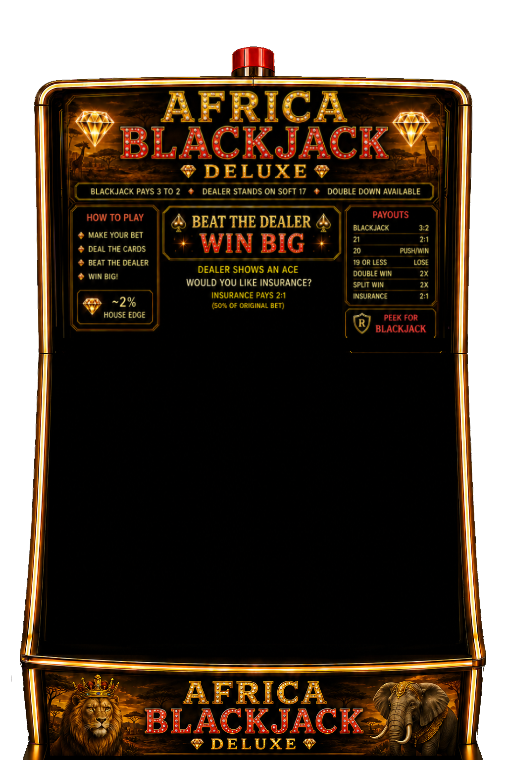 Africa Closeouts BLACKJACK