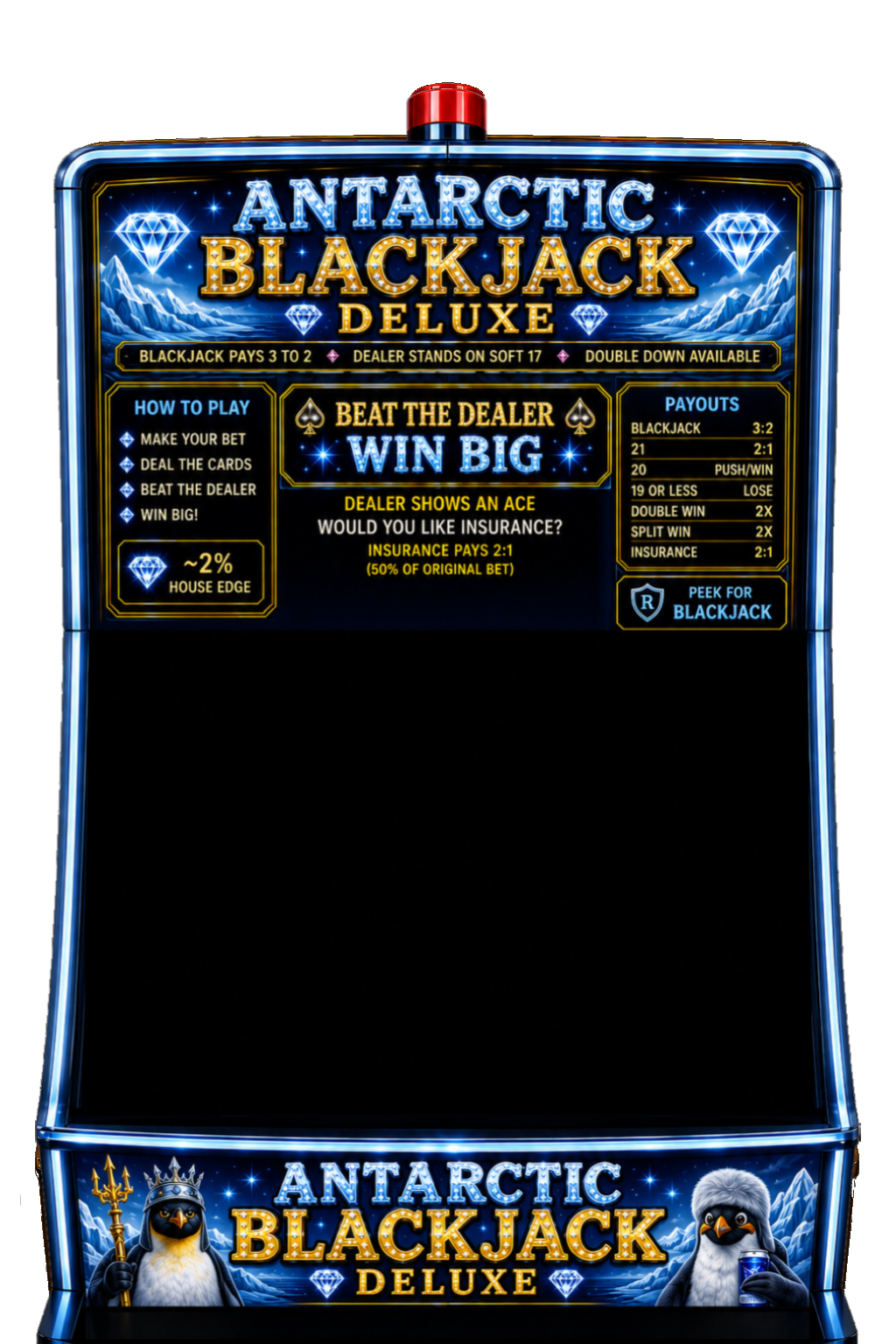 Antarctica Closeouts BLACKJACK