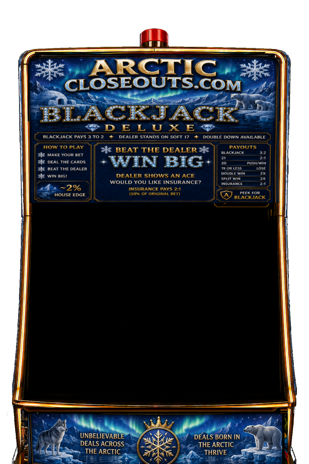 Arctic Closeouts BLACKJACK