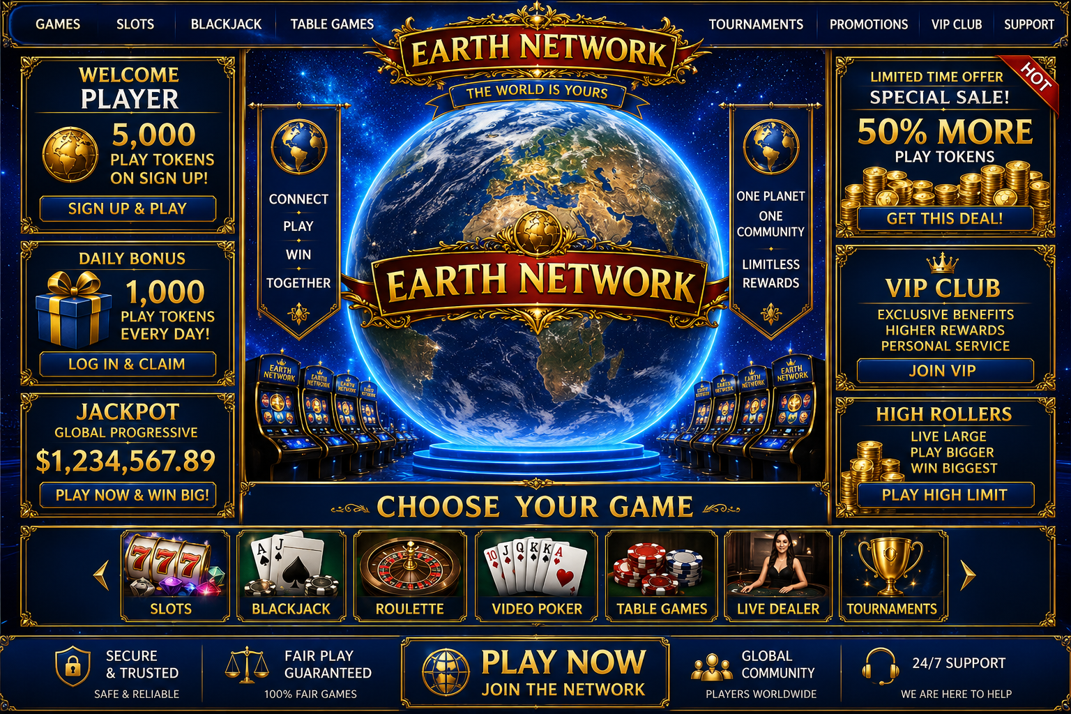 Earth Network LOST TEMPLE VAULT