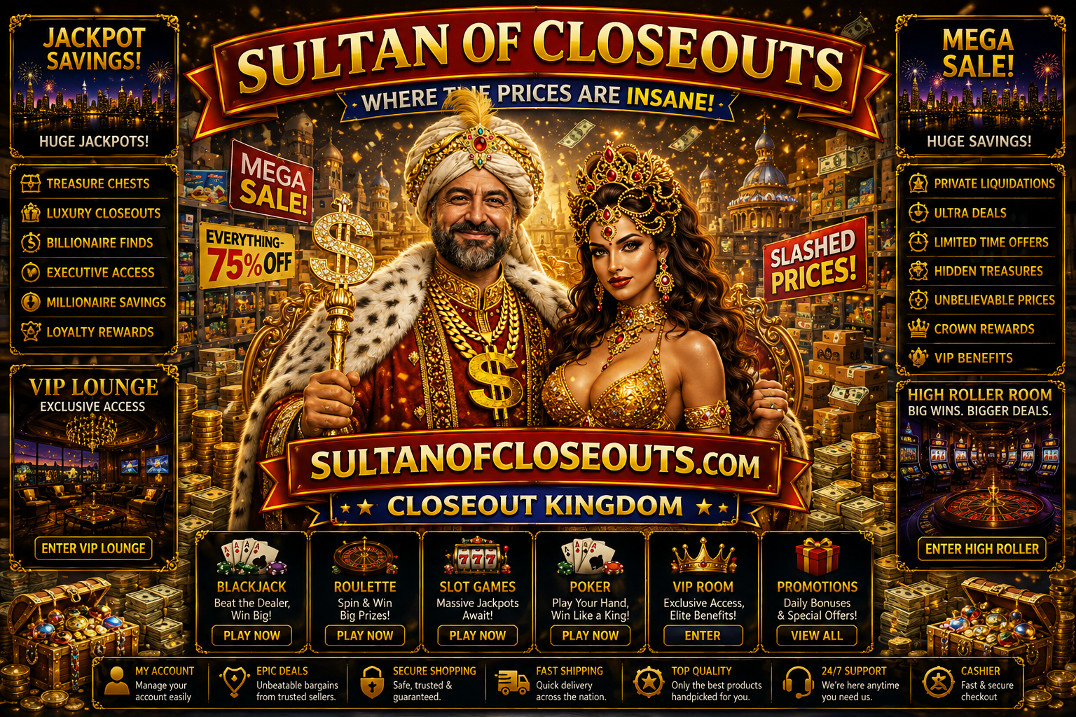 Sultanof Closeouts Casino