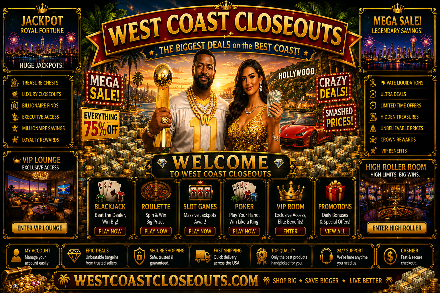 Westcoast Closeouts Casino