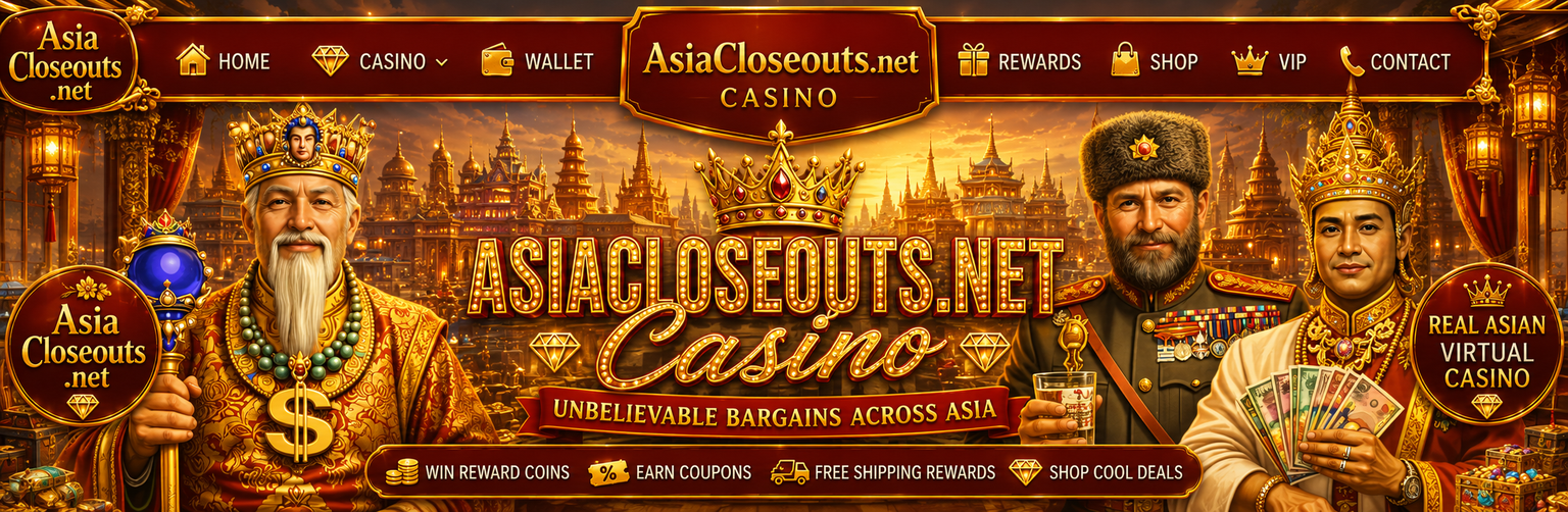 Asiacloseouts.net Header