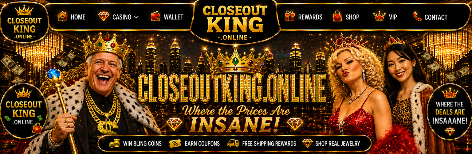 Closeoutking.online Header