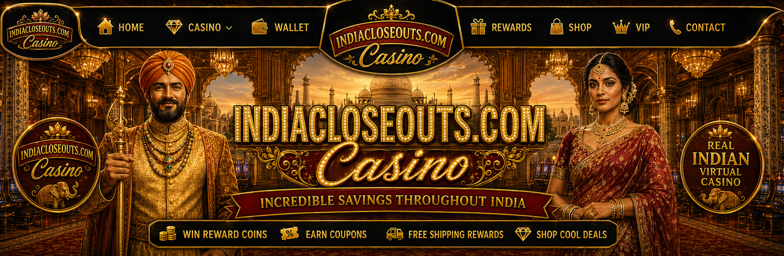 India Closeouts Header