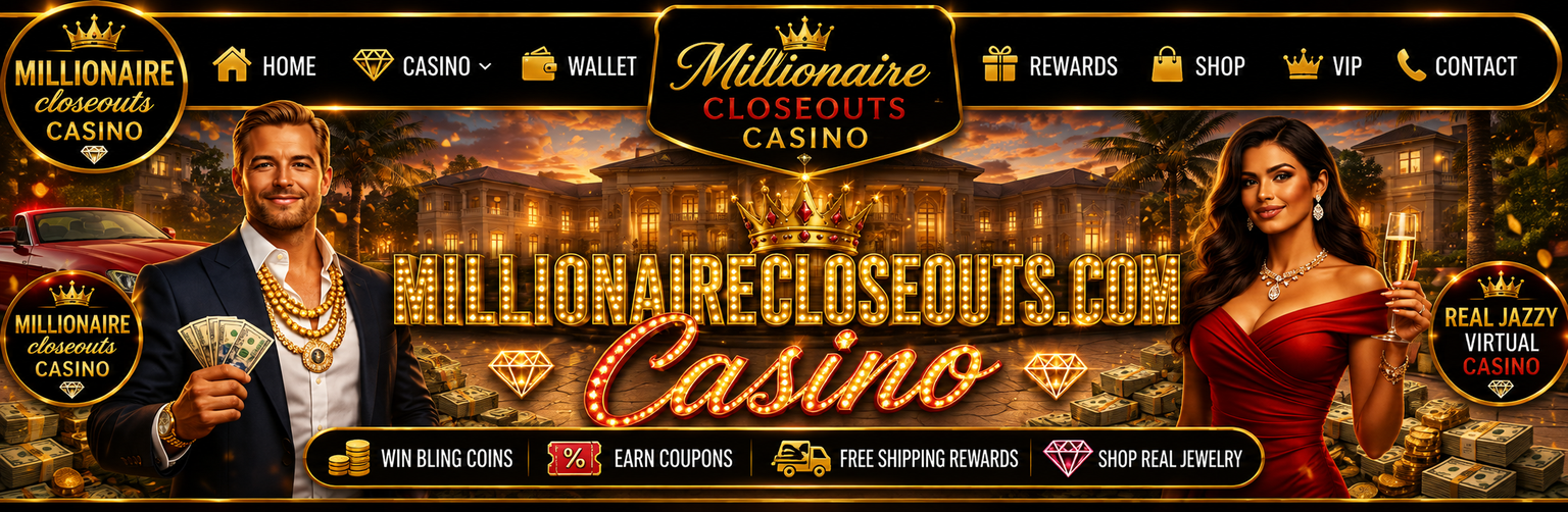 Millionaire Closeouts Header