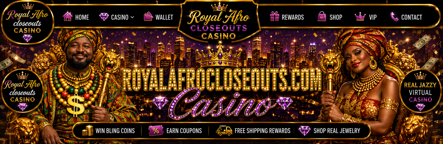 Royalafro Closeouts Header