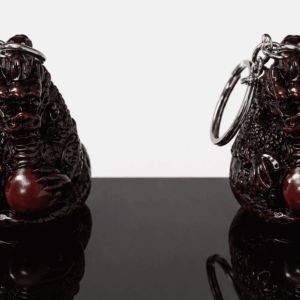 Vintage Lucky Feng Shui Asian Dragon Key Chain Collection