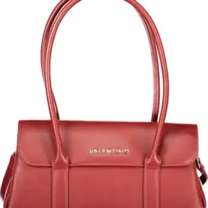 Mario Valentino Red Designer Handbag Bold Luxury & Everyday Elegance
