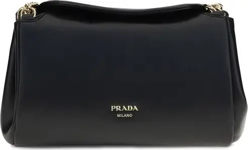 Prada Leather Shoulder Bag Timeless Luxury & Modern Sophistication