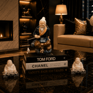 Vintage Feng Shui Jiang Ziya (Taigong) Figurine