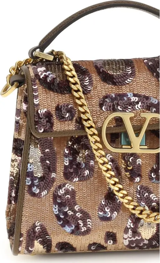 Valentino Garavani Multicolor Silk Handbag Vsling Embroidered Animalier Handbag Runway Luxury Redefined - Image 2